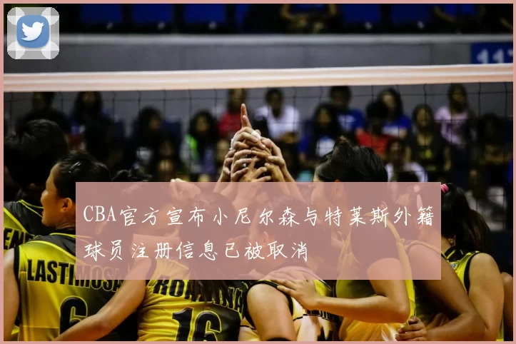 CBA官方宣布小尼尔森与特莱斯外籍球员注册信息已被取消