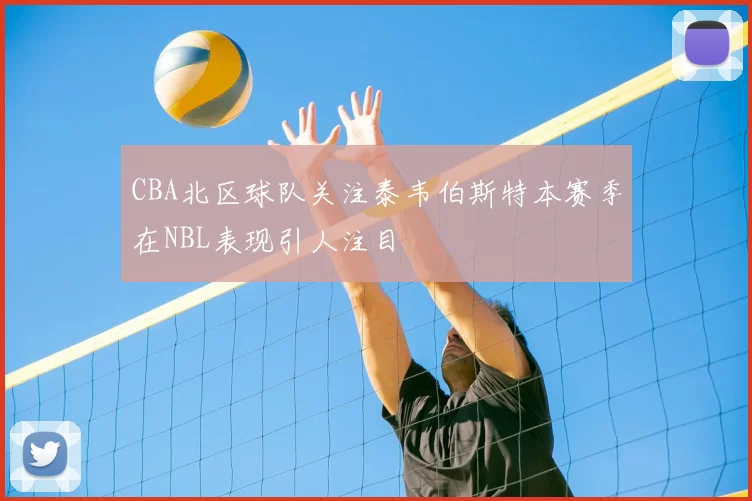 CBA北区球队关注泰韦伯斯特本赛季在NBL表现引人注目