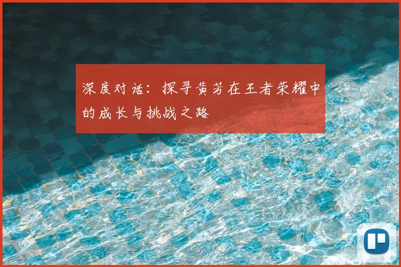 深度对话:探寻黄芳在王者荣耀中的成长与挑战之路