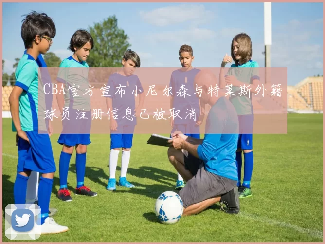 CBA官方宣布小尼尔森与特莱斯外籍球员注册信息已被取消