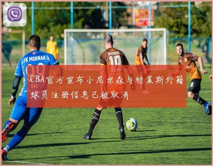 CBA官方宣布小尼尔森与特莱斯外籍球员注册信息已被取消