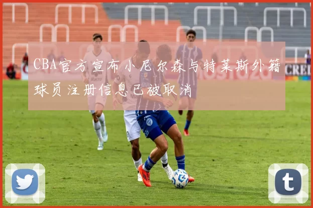 CBA官方宣布小尼尔森与特莱斯外籍球员注册信息已被取消