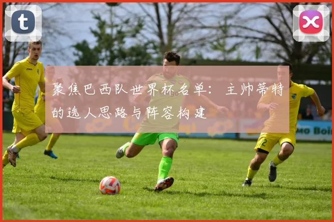 聚焦巴西队世界杯名单:主帅蒂特的选人思路与阵容构建